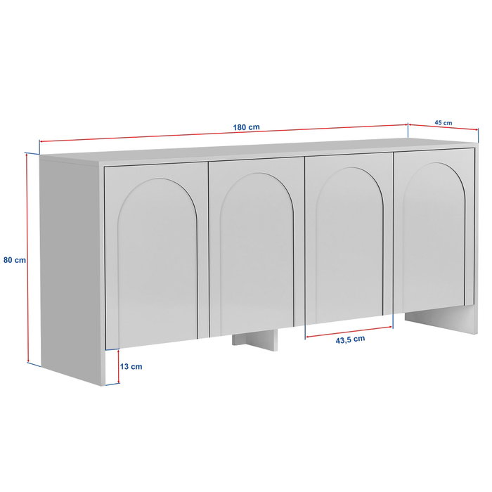 Nordure Arlen Consola Blanca Nordure Arlen Consola Blanca